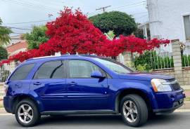 2007 BLUE CHEVROLET EQUINOX, RUNS AND DRIVES SMOOTH, STRONG ENGINE