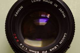 Canon FD 50mm f/1.4 SSC Vintage Lens