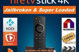 Amazon Fire TV Stick 4K Unlocked and Fully Loaded