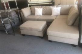 New Courtney Sectional and Ottoman