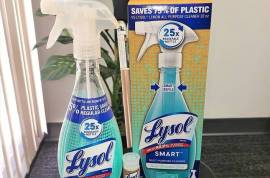 6 bottles LYSOL Smart Multi-Purpose Cleaner Starter Kit