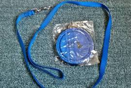 NWOT - Dog Leash and Collapsible Pet Water Bowl